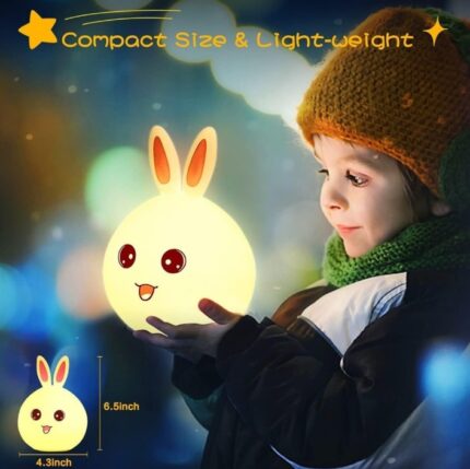 Silicone Rabbit Lamp