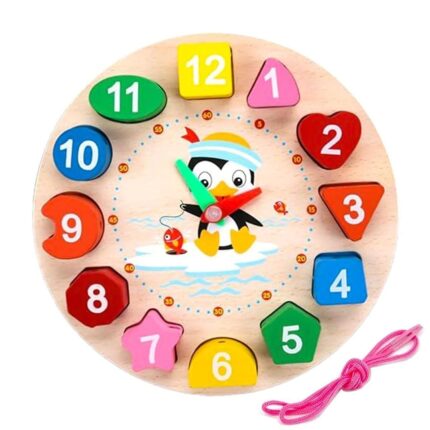 Wooden Learning Clock